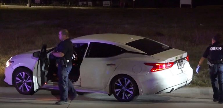 Suspect In Gas Station Robbery Speeds Over 140 Mph On Highway 290 And Collides With A Curb