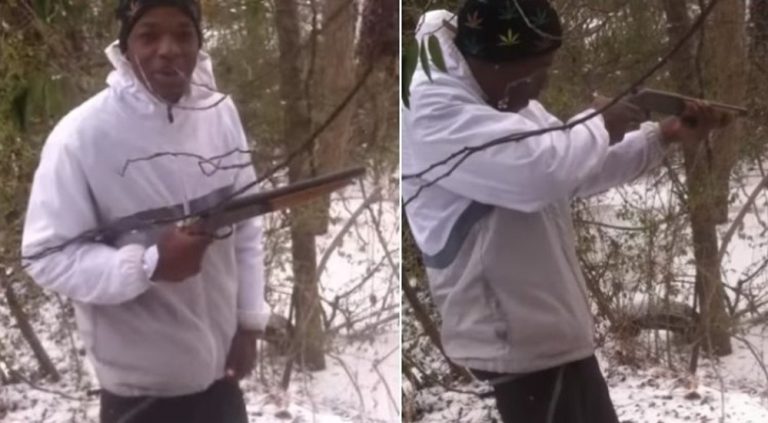 Young Man Tries Out A Shotgun, Regrets It, And Learns A Valuable Lesson As He Pulls The Trigger