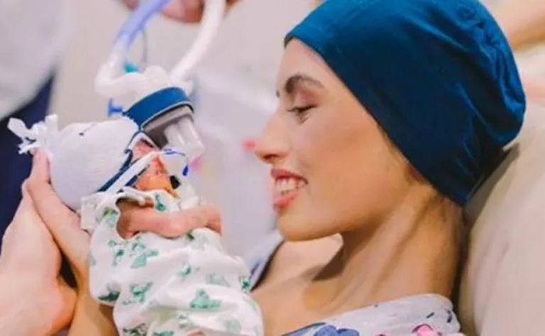 Mom forced to choose between cancer treatments and giving birth to her baby, makes her choice!