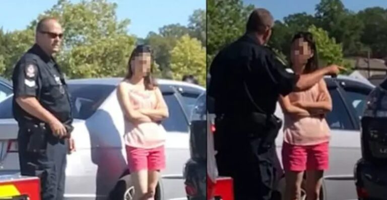 Police Officer Berates Mom Who Left Two Children In A Hot Car