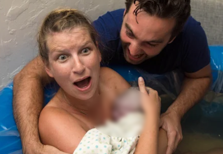 Mother gives birth, then ‘loses it when she sees her baby’!