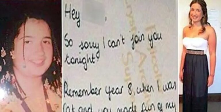 Childhood Bully Asks Her Out, But She Secretly Had Waiter Slip Him A Revenge Letter