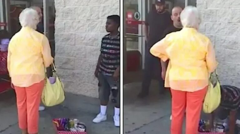 Woman Yells At Boy For Selling Candy Outside Target, Stranger Steps In To Defend Him