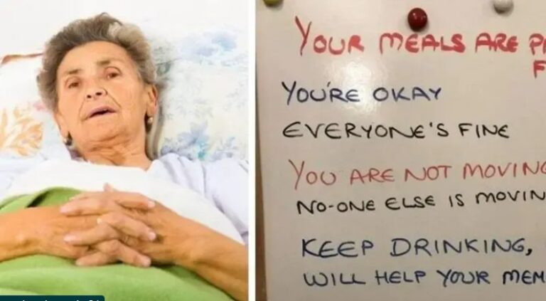 Daughter’s White Board Note For Elderly Mother With Dementia Sparks Conversations