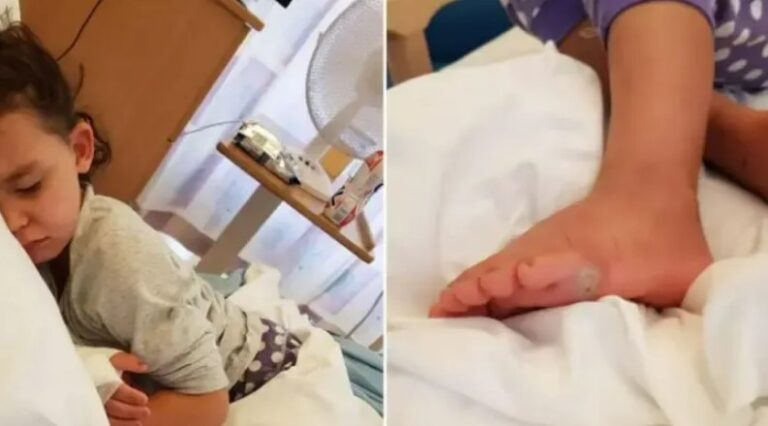 4-Year-Old Catches Deadly Infection After Trying On Shoes With No Socks