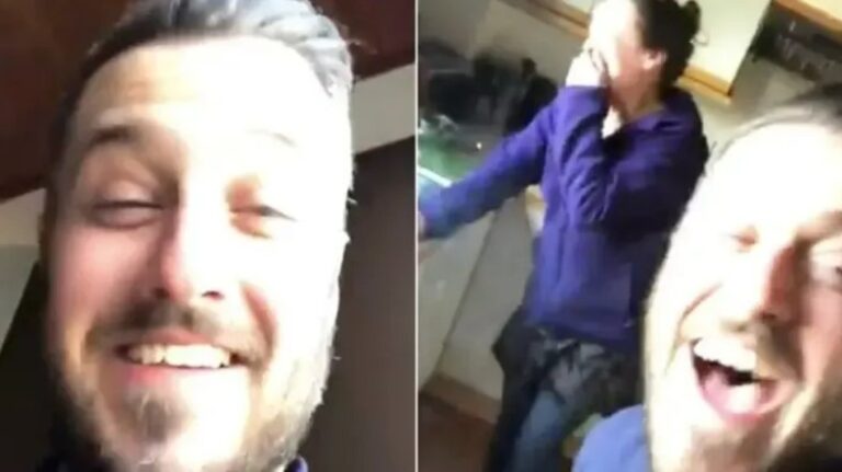 Drunk Man Wakes Up In The Wrong House After Party And The Owner’s Reaction Is Hilarious