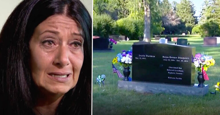 Grieving Mom Visits Son’s Grave To Find Cemetery Is Hosting ‘Movie Night’ Near His Grave