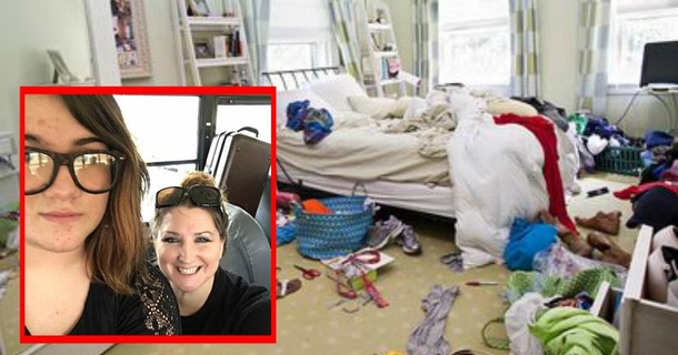 Mom Fed Up With Girl’s Messy Room, EPIC Solution Has Some Calling CPS